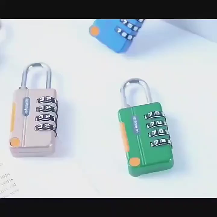 Démonstration du cadenas TSA à combinaison TravelShield : réglage du code, utilisation sur une valise