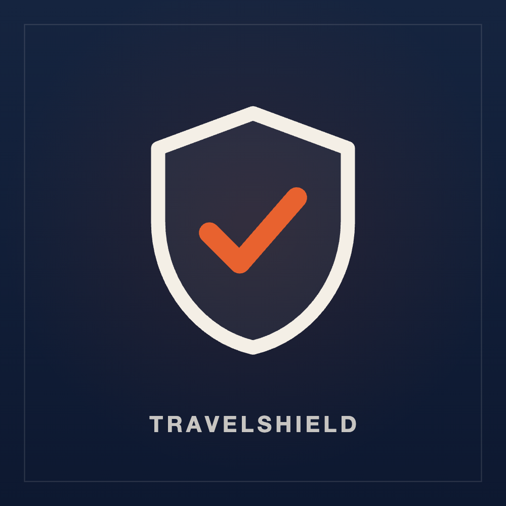 Protection TravelShield — bouclier